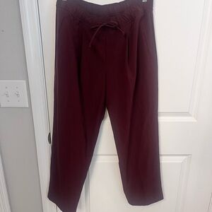 Old Navy Maroon Billie Pants